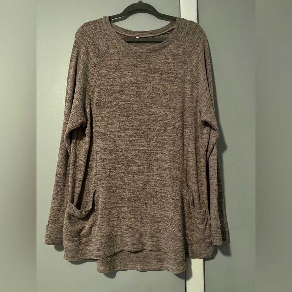 Cozy Brown Women's Top